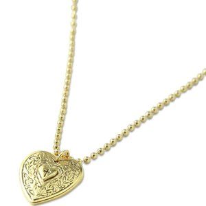 <NEW> Vanessa Mooney Angelica Heart Necklace - Gold